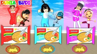 Download Yuta Vs Mio Sang Petualang Makan Indomie Raksasa Sesuai Warna Karakter BoBoiBoy | Sakura School MP3