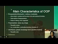 Lecture 10-7 OOP Characteristics