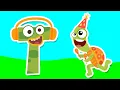 T for Turtle - Alphabet Phonics