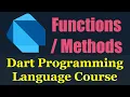 Dart Programming Language Functions or Methods Syntax Properties -