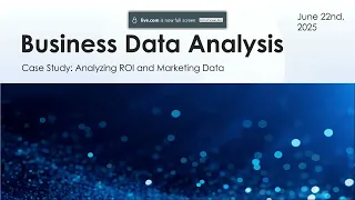 Data Visualization Presentation - Analyzing business data using Pandas Numpy Seaborn Matplotlib