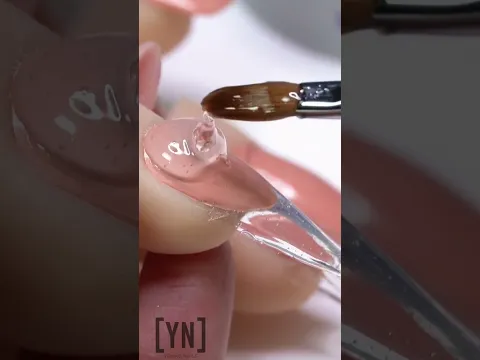 How to avoid getting bubbles in your gel nails! Do this when picking up!