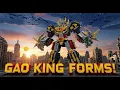Lagu LEGO Gao Ranger EPIC BATTLE! Gao King Megazord Forms to Fight Giant Monster!