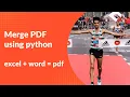 Automating Mail Merge Excel to Word to PDF in Google Drive with Python and Google Colab Tutorial
