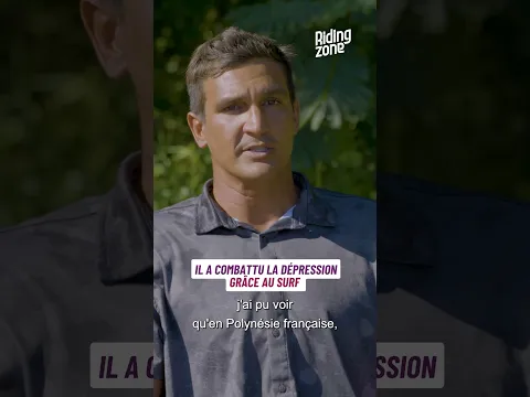 Il a combattu la dépression grâce au surf