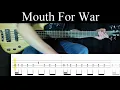 Mouth For War (Pantera) - Bass Cover (With Tabs) by Leo Düzey
