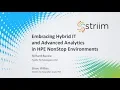 Embracing Hybrid IT and Advanced Analytics in HPE NonStop Environments