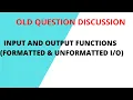 23 IOE OLD QUESTION DISCUSSION ON INPUT OUTPUT FUNCTION C PROGRAMMING