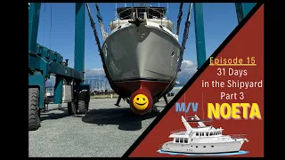 31 Days in the Shipyard –  Part 3: Bottom Painting and some Bad News