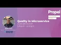 Quality in Microservice - with Rafael Lima