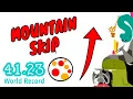 FORMER WORLD RECORD Shattering the WR with New Skip Scratch Getting Over It in 41 23 seconds