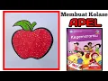 Download Lagu CARA MEMBUAT KOLASE APEL DARI KERTAS ORIGAMI