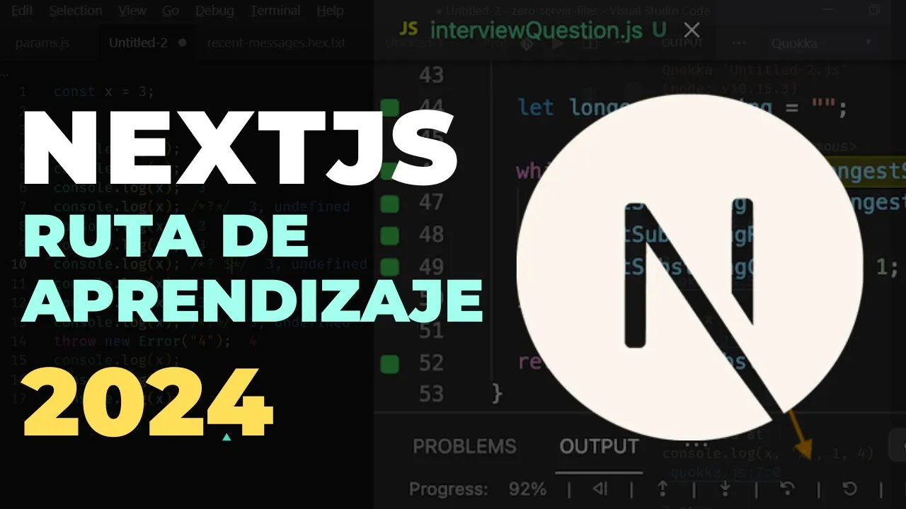 Nextjs - Ruta de Aprendizaje - Nextjs Roadmap 2024