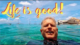 Enjoying life – sailing USVI & BVI / Sailing Aquarius Ep. 193