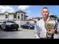 Georges St-Pierre Lifestyle 2025 Net Worth Wife Supercar Collection Million-Dollar Mansions