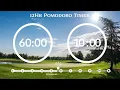 Download Lagu 60 Minute Pomodoro Timer🌲Forest \u0026 water sound 📚12-Hour Study ⏱Pomodoro 60/10, 60 min x 10 sets