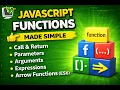 JavaScript Functions Made Simple Call Return Parameters Arguments Expressions Arrow Function