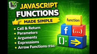JavaScript Functions Made Simple Call Return Parameters Arguments Expressions Arrow Function