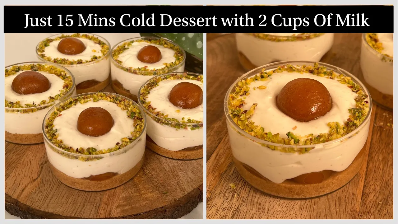  2    Just 15 Minutes  Diwali Special Dessert   No Bake Cold Dessert   Diwali Special