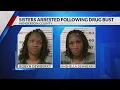 2 sisters arrested in Henderson County for drug-related charges