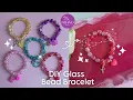 Download Lagu DIY Glass Bead Charm Bracelet 💖 Beginner-Friendly DIY with Nihaojewelry #nihaojewelry