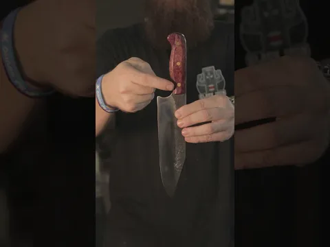 I Made My Gamer Friend A Chef's Knife