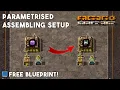 Craft any item with 2 clicks FREE BLUEPRINT Factorio Space Age