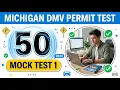 Pass The Michigan DMV Permit Test 2026 First Try 50 Real Questions Mock Exam Practice MI