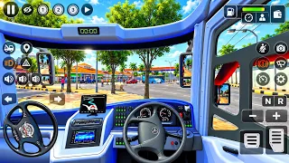 Ultra Realistic Bus Driving | JETBUS 3+ SHD Full Traffic - BUSSID Gameplay