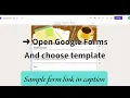 Create a Google Form in minutes Easy quick perfect for quizzes feedback and assessments