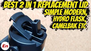 Best Replacement Lid for Wide Mouth Water Bottle CamelBak Simple Modern Hydro Flask Etc