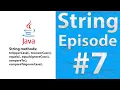String Methods in Java Episode equals equalsIgnoreCase compareTo