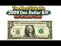 This 2009 One Dollar Bill Can Secretly Be Worth a Fortune daddycentprofile