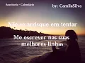 Anavitoria - Calendário (Letra -Status)