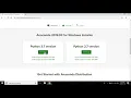 Installing Anaconda in Windows