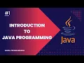 Introduction to Java programming Saral Programming Zero to Hero series 01