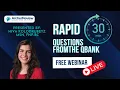 Rapid 30 Questions from our Qbank