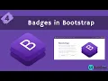 04 Badges Concept in Bootstrap Bootstrap Tutorial for Beginners Ui Brains NAVEEN SAGGAM