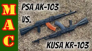 PSA AK103 vs KUSA KR103 - Which is the best AK103 clone