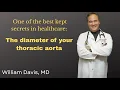 One of the best kept secrets in healthcare The diameter of your thoracic aorta