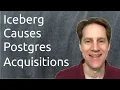 Iceberg Causes Postgres Acquisitions Scaling Postgres 409
