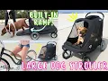 The ULTIMATE Big Dog Stroller Built-In Ramp For Dogs Up to 133lbs Petique s Apollo Pet Stroller