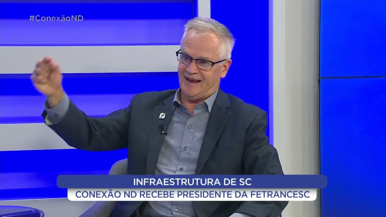 Conexão ND recebe o presidente da Fetrancesc, Dagnor Schneider