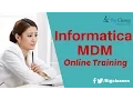 Informatica MDM Online Training Informatica MDM Tutorials for Beginners