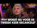 Johan Derksen in de bres voor Martin Bosma: 'PVV wordt nu voor de tweede keer gecanceld'