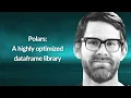 Polars A highly optimized dataframe library Matt Harrison Conf42 Machine Learning 2023