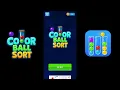 Color Ball Sort Unity Source Code