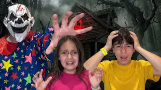 24 HORAS EN LA CABAÑA DEL TERROR!!!! No creeran lo que paso... #viral #viralvideo 