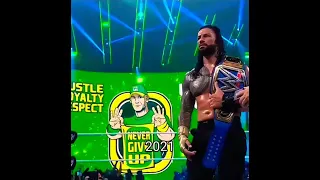 جون سينا و رومان رينز قبل وبعد Shorts 