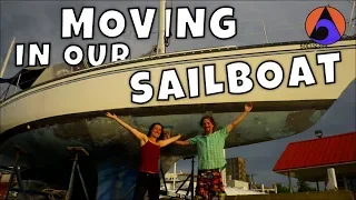 Moving In Our Small Sailboat / Tiny Home [Ep 9]